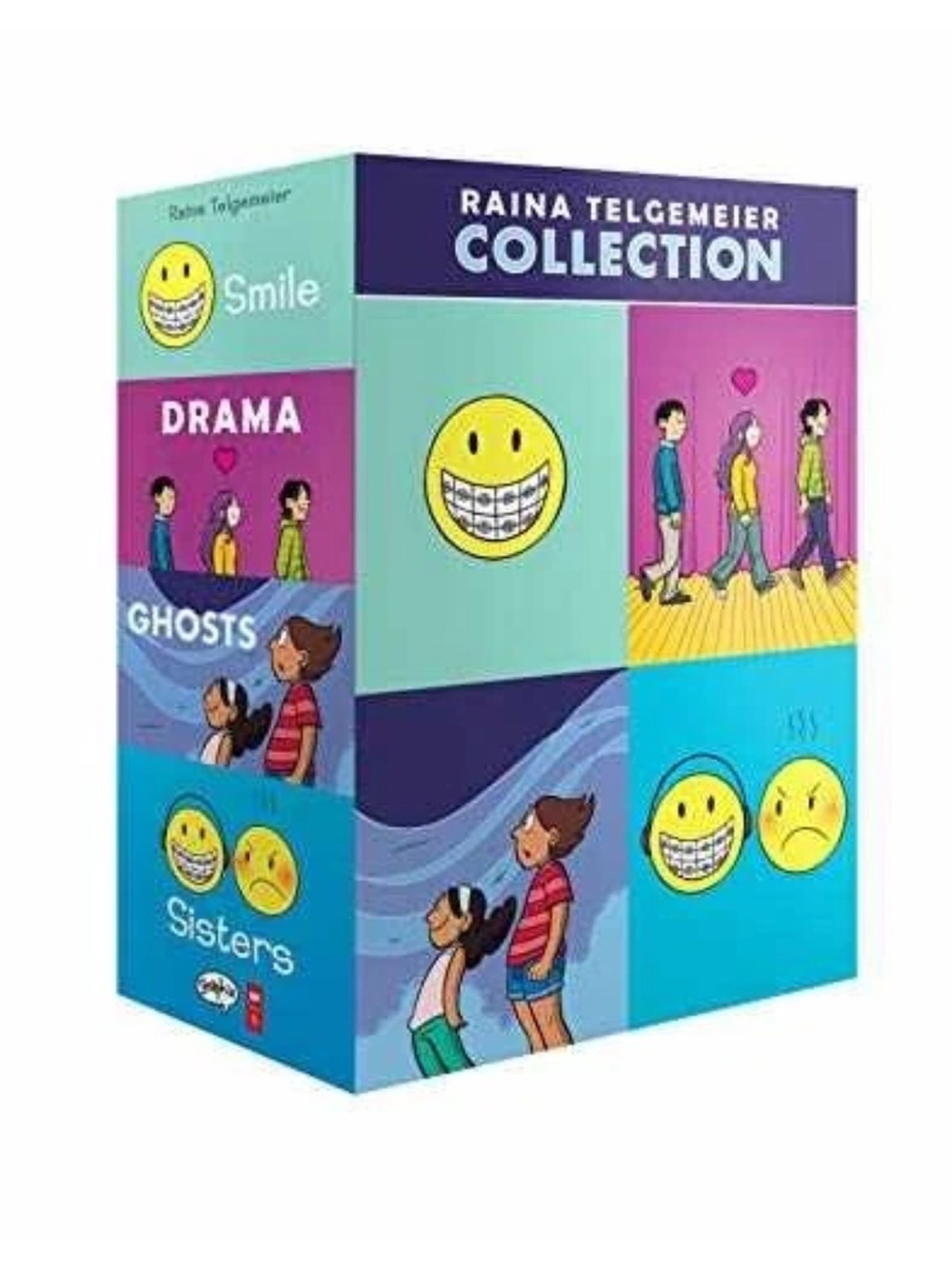 The Raina Telgemeier A Box Set Collection Paperback Books Scholastic, Inc NEW
